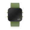 UPWATCH LED GBLACK&GREEN