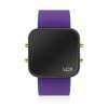 UPWATCH LED GBLACK&PURPLE