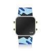 UPWATCH LED MINI GOLD WHITE BLUE CAMOUFLAGE