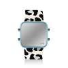 UPWATCH LED MINI TURQUOISE BLUE LEOPARD