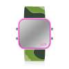 UPWATCH LED PINK&GREEN CAMOUFLAGE