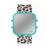 UPWATCH LED TURQUOISE&LEOPARD