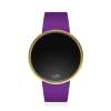 UPWATCH ROUND GOLD&PURPLE