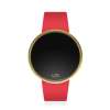 UPWATCH ROUND GOLD&RED