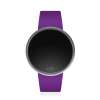 UPWATCH ROUND SILVER&PURPLE