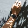 UPWATCH ROUND STEEL BLACK&SILVER TWO TONE