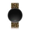 UPWATCH ROUND STEEL LEOPARD BLACK&GOLD