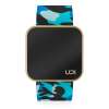 UPWATCH TOUCH MATTE  GOLD&BLUE CAMOUFLAGE +
