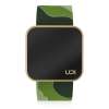 UPWATCH TOUCH MATTE  GOLD&GREEN CAMOUFLAGE +