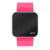 UPWATCH TOUCH MATTE SILVER&NPINK