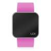 UPWATCH TOUCH MATTE SILVER&PINK