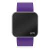 UPWATCH TOUCH MATTE SILVER&PURPLE