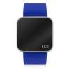UPWATCH TOUCH SHINY SILVER&BLUE