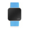 UPWATCH TOUCH SILVER NEON 4 FARKLI KORDON HEDİYELİ