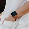 UPWATCH TOUCH SLIM STEEL BLACK&ROSE