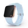 UPWATCH UPGRADE MATTE ROSE GOLD&BABY BLUE +