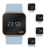 UPWATCH UPGRADE MATTE ROSE GOLD&BABY BLUE +