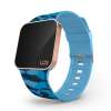 UPWATCH UPGRADE MATTE ROSE GOLD&BLUE CAMOUFLAGE +