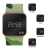 UPGRADE MATTE ROSE GOLD&GREEN CAMOUFLAGE