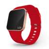 UPWATCH UPGRADE MATTE ROSE GOLD&RED +