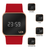 UPWATCH UPGRADE MATTE ROSE GOLD&RED +