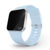 UPWATCH UPGRADE MATTE SILVER&BABY BLUE