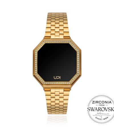 UPWATCH EDGE MINI SWAN MATTE GOLD +
