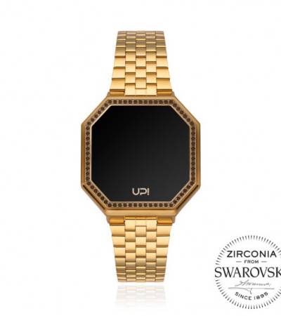 UPWATCH EDGE MINI SWAN MATTE GOLD&BLACK