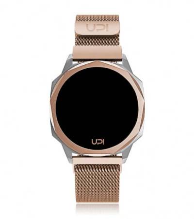 UPWATCH ICON SILVER&ROSE LOOP BAND