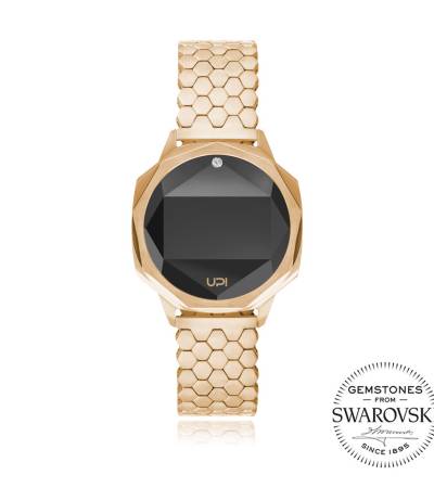 UPWATCH ICONIC GOLD ONE SET WITH SWAN TOPAZ +