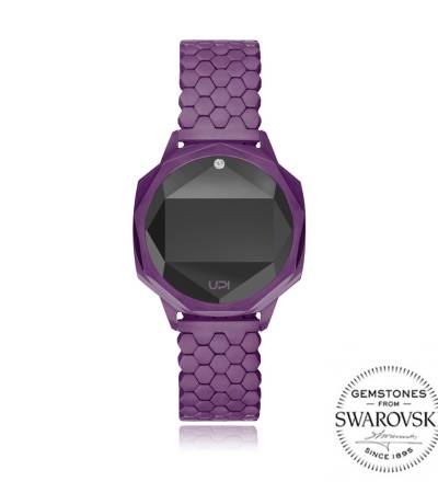 UPWATCH ICONIC PURPLE ONE SET WITH SWAN TOPAZ