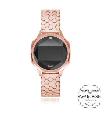 UPWATCH ICONIC ROSE ONE SET WITH SWAN TOPAZ
