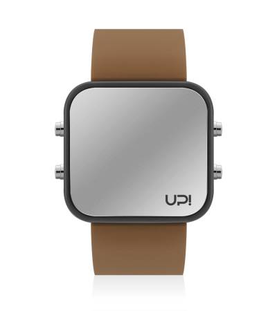 UPWATCH LED BLACK&BROWN