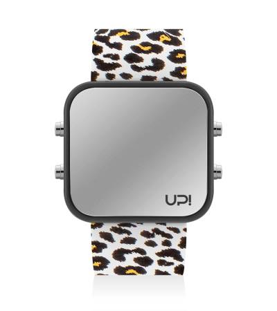 UPWATCH LED BLACK&LEOPARD
