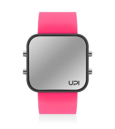 UPWATCH LED BLACK&NPINK