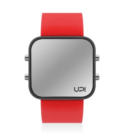 UPWATCH LED BLACK&RED