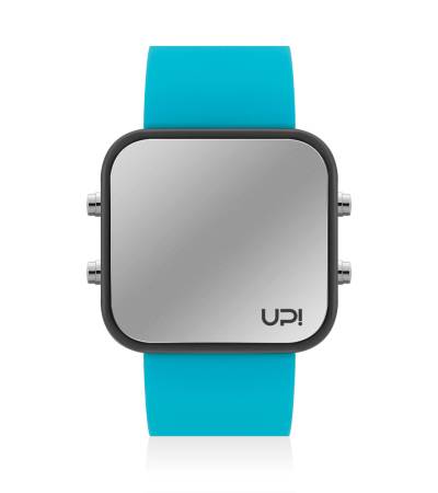 UPWATCH LED BLACK&TURQUOISE