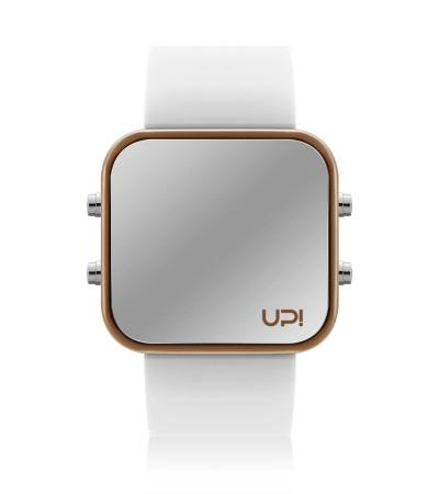 UPWATCH LED BROWN&WHITE