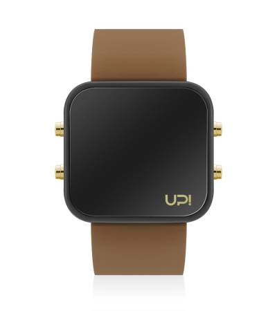 UPWATCH LED GBLACK&BROWN