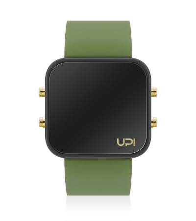 UPWATCH LED GBLACK&GREEN