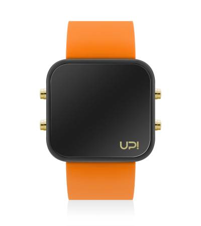 UPWATCH LED GBLACK&ORANGE