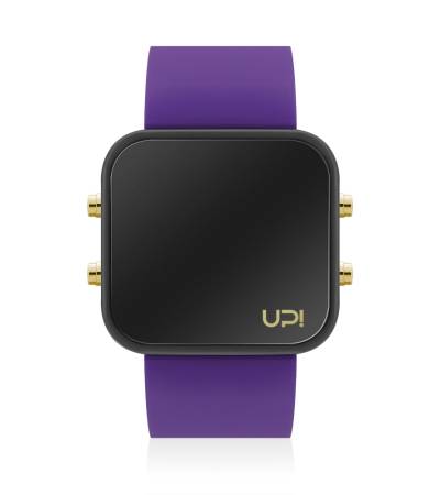 UPWATCH LED GBLACK&PURPLE