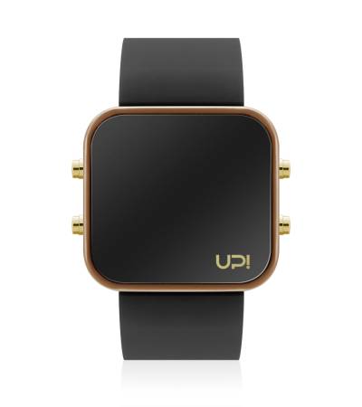 UPWATCH LED GBROWN&BLACK