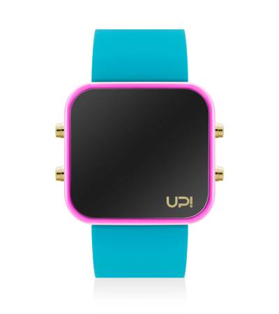 UPWATCH LED GPINK&TURQUOISE
