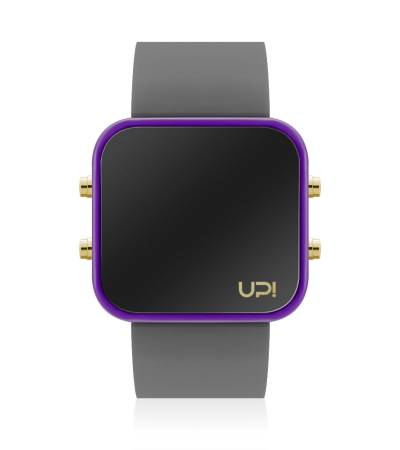 UPWATCH LED GPURPLE&GREY