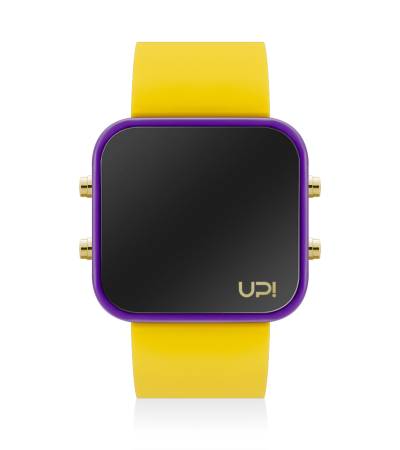 UPWATCH LED GPURPLE&YELLOW