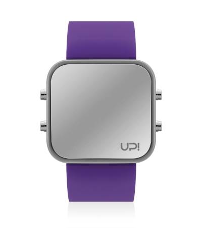 UPWATCH LED GREY&PURPLE