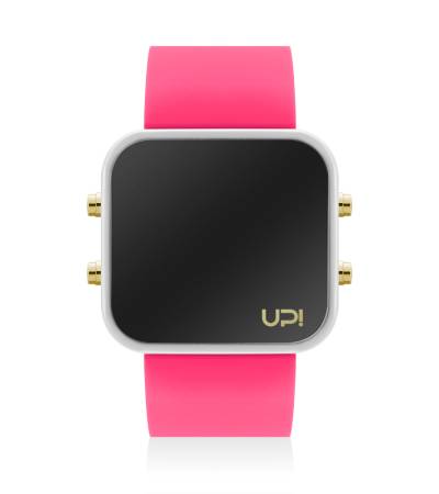 UPWATCH LED GWHITE&NPINK