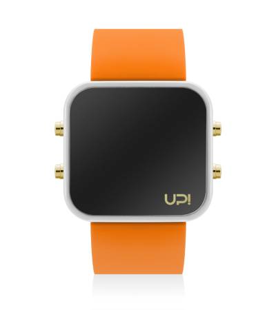UPWATCH LED GWHITE&ORANGE