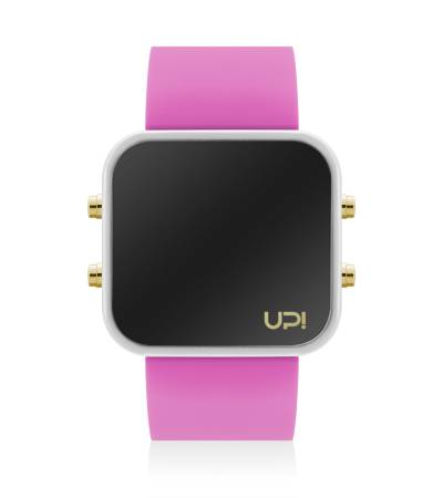 UPWATCH LED GWHITE&PINK